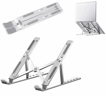 Adjustable Foldable Aluminum Laptop Stand for Desk