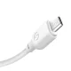 XO NB103 3-in-1 USB to Lightning, USB-C, microUSB Cable, 1m, White