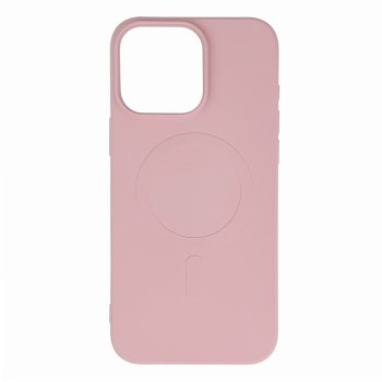 Liquid Silicone Case MagSafe iPhone 16 Pro Max - light pink