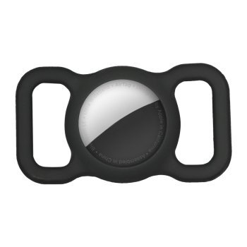 Telcon AirTag Case for Collar / Harness / Strap, Black