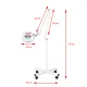 Activeshop LED Magnifying Lamp S4 with Stand, 5 Diopters