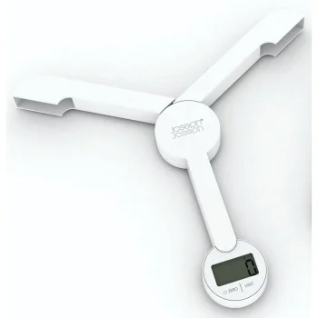 Joseph Joseph TriScale Digital Kitchen Scales, White