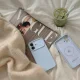 Tech-Protect Silicone MagSafe Case for iPhone 17 Blue