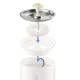 Purlov Pet Water Fountain Filters, 6 Pcs, White