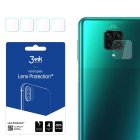 Xiaomi Redmi Note 9 Pro 4G 3MK Lens Protection Back Camera Hybrid Glass Protector, 4 pcs.