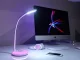 LED Desk Lamp with 256 Color RGB Base
