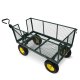 Humberg HM-510 280L Garden Dump Cart – Heavy-Duty Outdoor Wheelbarrow