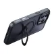 McDodo PC-4933 MagSafe Case for iPhone 16 Pro Max with Stand, Black