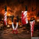 Halloween Garland with Bloody Tools, 2m