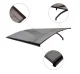 Door Canopy STARKEDACH L-160, 160x100x25 cm, Brown