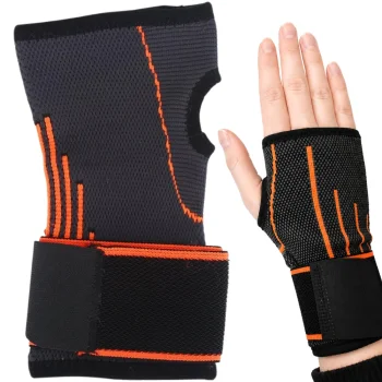 Elastic Wrist Brace with Thumb Hole
