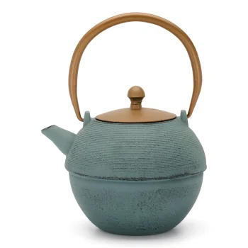 Bredemeijer Sakura Cast Iron Teapot 1.2L 153040, Blue