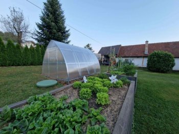 Greenhouse Klasika Arrow 3X8M (24M2) With 6Mm Polycarbonate Coating