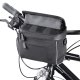 Wozinsky WBHBB-01 velosipēda stūres un pleca soma, 4L, melna