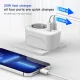 Tech-Protect TA100 EU to UK Travel Adapter - White