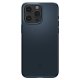 Spigen Thin Fit Case for iPhone 15 Pro Max, Black Metal