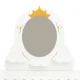 Kids Dressing Table WhiteDream STAR with Mirror and Stool, White