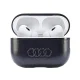 Audi Leather Big Logo Case for AirPods Pro 2, Black