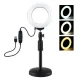 Puluz PU391 LED Ring Lamp with Adjustable Base