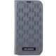 Karl Lagerfeld iPhone 14 Wallet Case Saffiano Mono, Silver
