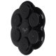 Interactive Wall-Mounted Boxing Target with Bluetooth, LED & Gloves KX3007, Black