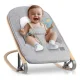 Nukido 705300 Baby Bouncer with Toys, Grey