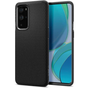OnePlus 9 Pro Spigen Liquid Air TPU Case Cover, Black | Чехол Кейс Кабура Бампер для...