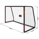 Neo-Sport Football Goal 300 x 200 x 120 cm NS-473, Black/Red