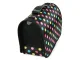 Large pet carrier bag for dogs and cats black