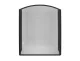 Kaminer PK013 Fireplace Screen, Black, 118 x 76 cm