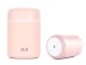 Compact Ultrasonic Air Humidifier with LED, 300ml, Pink