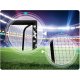 Neo-Sport Hexagon Soccer Goal 300x200x120 cm - Durable & Easy Setup Football Net NS-472