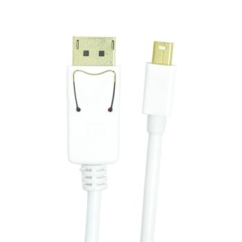Mini DisplayPort to DisplayPort Cable 1m White