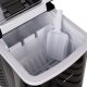 Льдогенератор Ruhhy 00025565 12 кг/24ч, черный inox