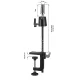 Hairdressing Mannequin Head Stand Gabbiano 41