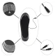 Heated shoe insoles with USB cable, black