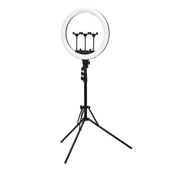 GLOW 18" 45W Ring Light with Tripod, Black