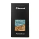 Bewood iPhone 15 Plus Case Unique Uranus Wood and Resin, Blue/White