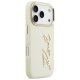 Karl Lagerfeld Karl Script Logo iPhone 17 Pro Case - Beige