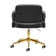 Velvet Swivel Beauty Chair 4Rico QS-OF213G, Grey