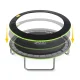 4FIZJO Trampoline Spring Cover 8FT (244-252 cm), Black/Green