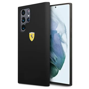 Ferrari On Track Silicone Hardcase for Galaxy S22 Ultra, Black