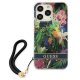 Guess Flower Strap vāciņš iPhone 13 / 13 Pro zils