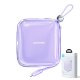 Joyroom powerbank 10000mAh Jelly Series 22.5W with built-in Lightning cable purple (JR-L003)