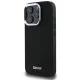 DKNY iPhone 16 Pro Max Case Plain Silver Logo MagSafe, Black