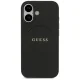 Guess Grained Ring MagSafe Case for iPhone 17 - Black
