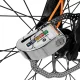 Disc Brake Lock with Alarm Rockbros LBAYG8308 - Orange