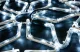 Christmas Decoration LED Snowflake - 55cm, Cold White