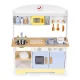 Ecotoys TL103013 Wooden Play Kitchen with 12 Accessories