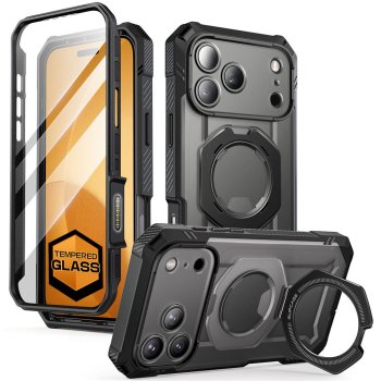 Supcase UB Grip Pro Mag MagSafe Phone Case Cover iPhone 17 Pro Max - Black